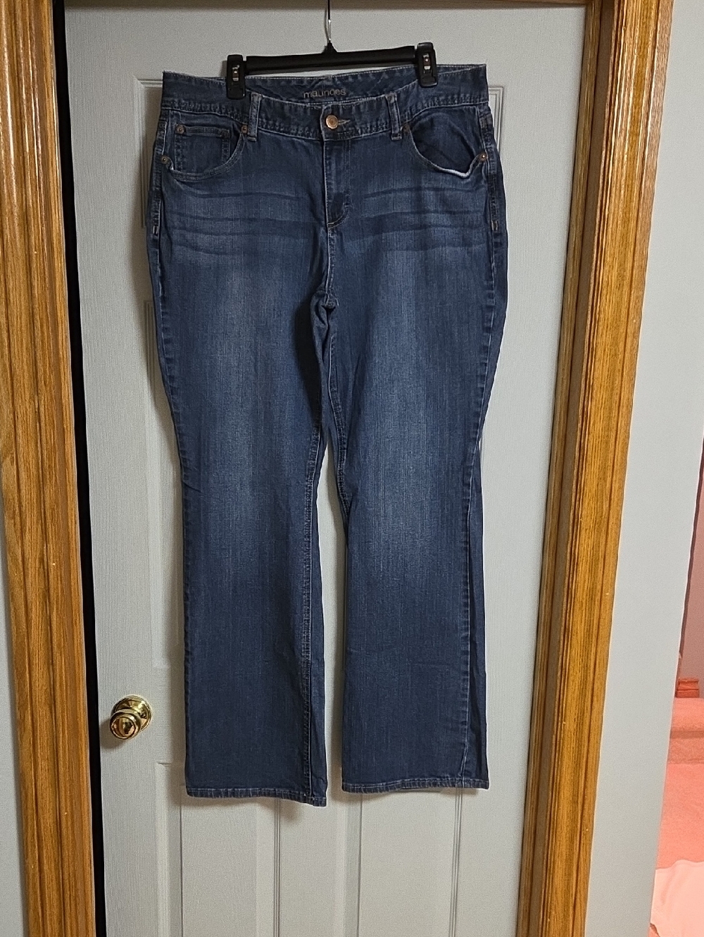 Maurices Medium-Dark Blue Boot-Cut Women’s Jeans